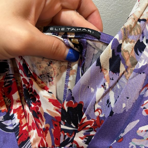 Vintage Elie Tahari Jersey Dress - Picture 5 of 7